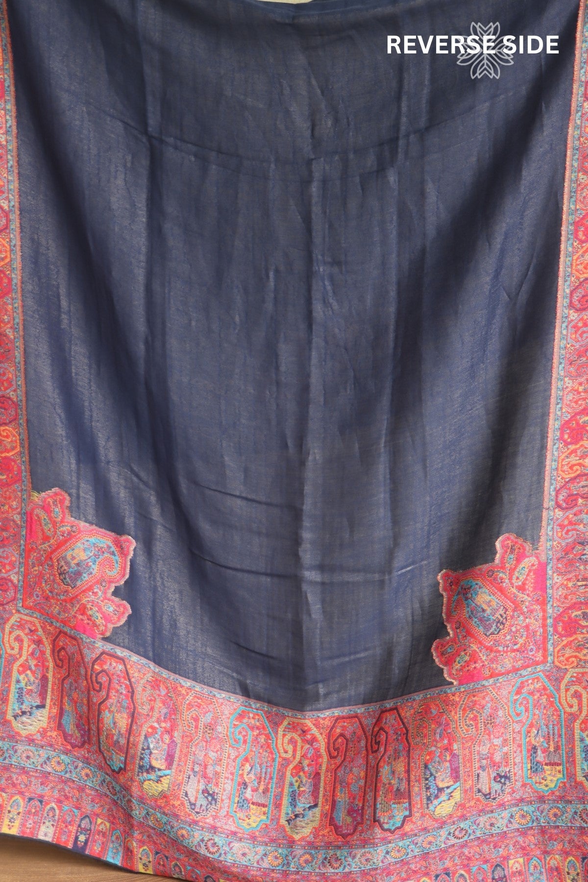 Antique Zari Kani Fine Wool Shawl