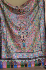 Multicoloured Kalamkari Pashmina Shawl