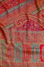 Pink Kani Jamawar Silk SareeImperial Weaves