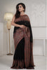 Black Kani Jamawar Pallu Silk Saree