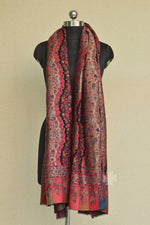 Black Kani Fine Wool Shawl