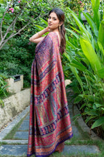 Kashmiri Weave Pashmina Saree