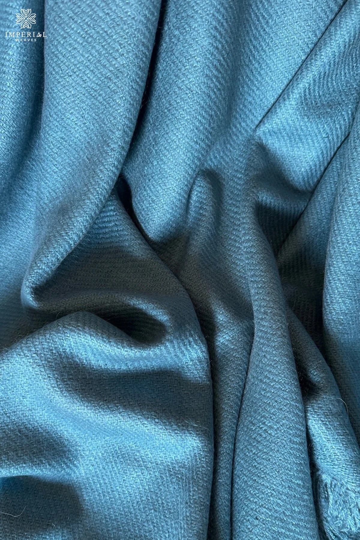 Blue Pashmina Throw / Blanket