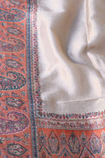 Beige Gold Tissue Silk Saree