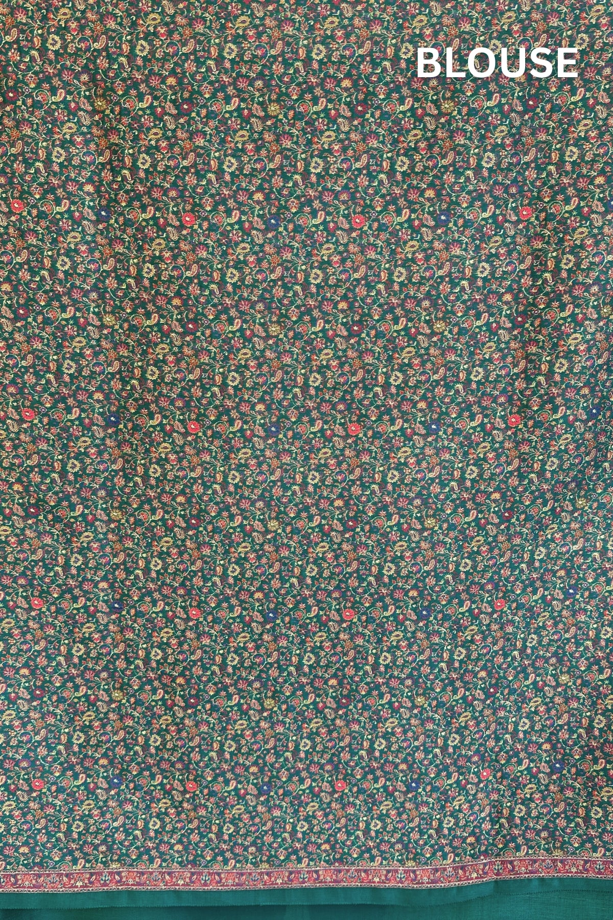 Green Kani Jamawar Pallu Silk Saree