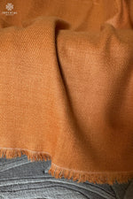Tangerine Pashmina Throw / Blanket